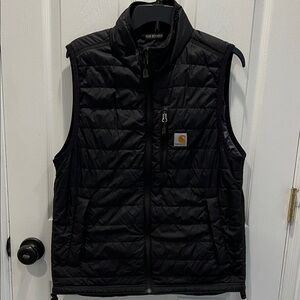 Carhartt Black Puffer Vest like new!